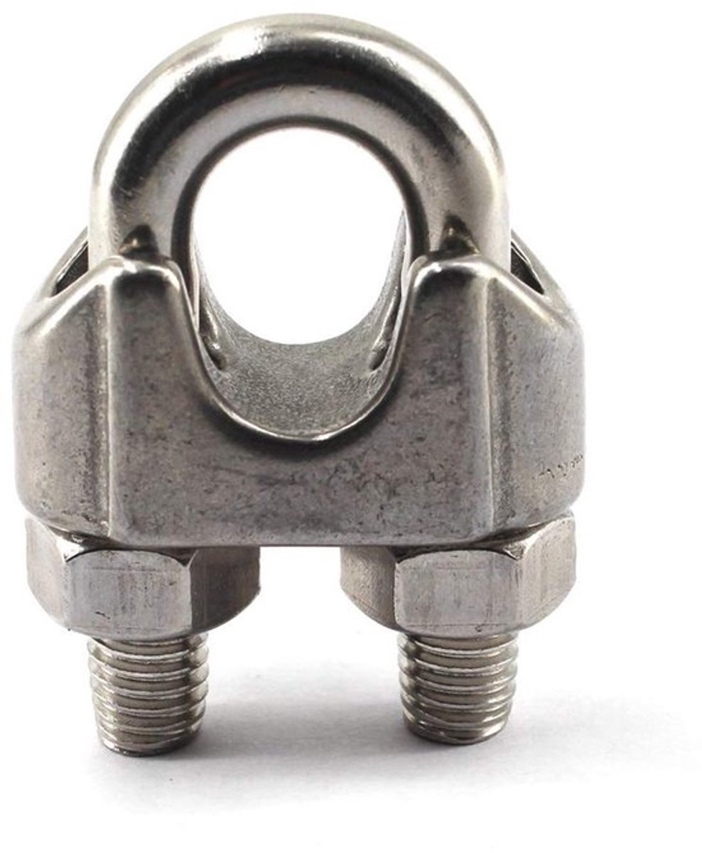 RVS Kabelklemmen Set van 20 - M4 Draadklem voor Sterke Bevestiging en Veiligheid