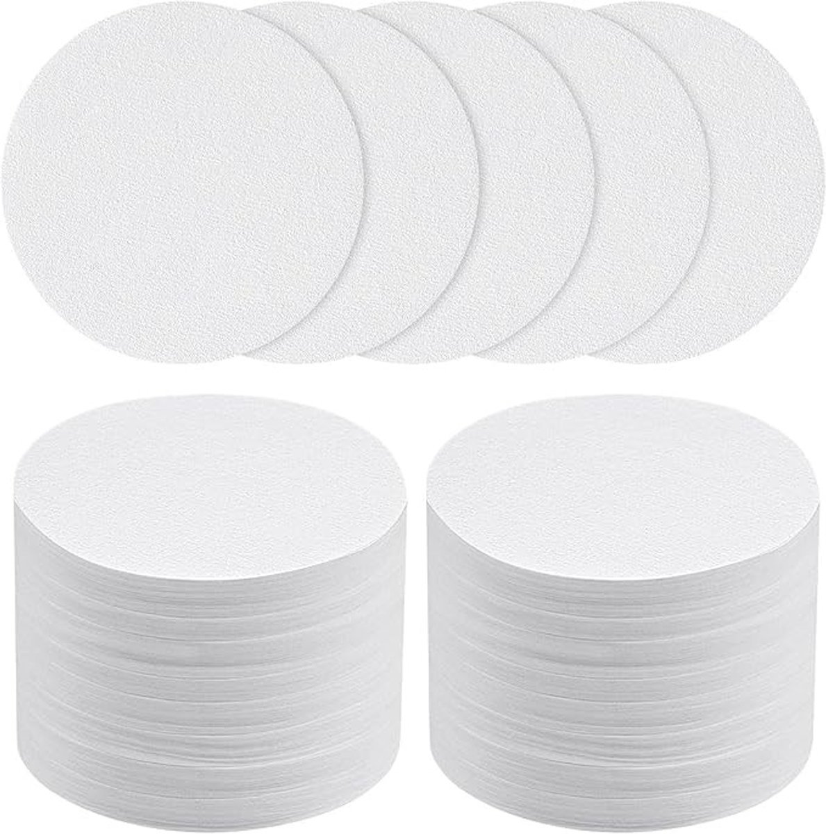 Ronde koffiefilters van papier, 400 stuks, 54 mm - voor espressomachines en koffiezetapparaten