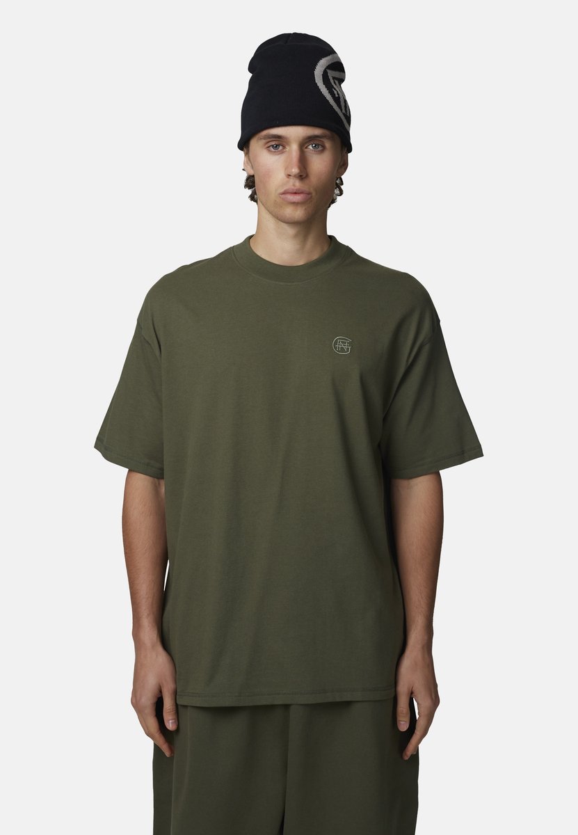 Good For Nothing - T-shirt - Katoen - Mannen - Maat M - groen