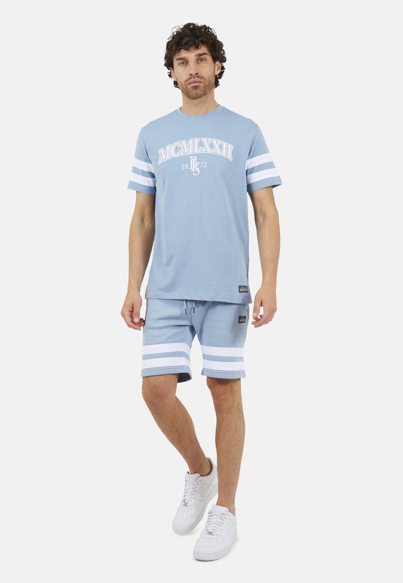 Brave Soul - T-shirt - Katoen - Mannen - Maat XL - blauw
