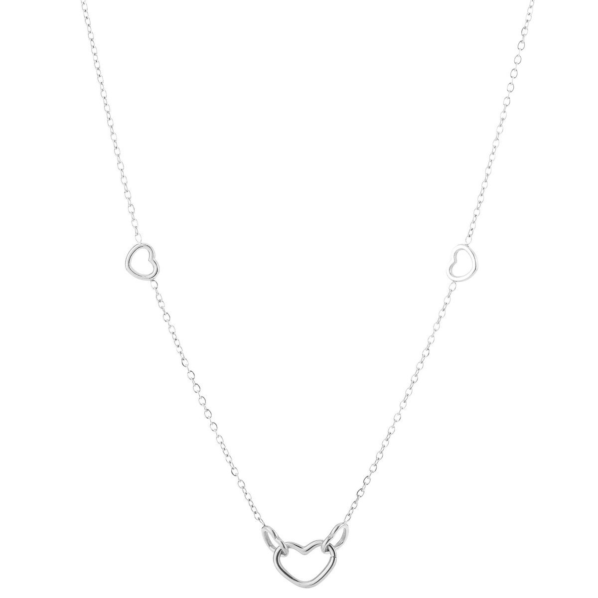 Michelle Bijou Ketting Love zilver