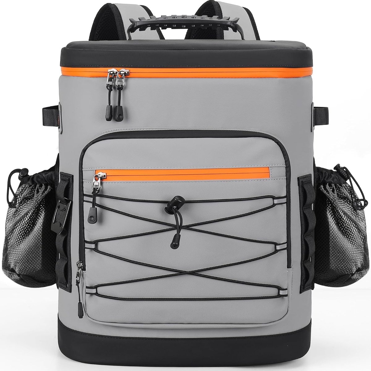 Cooler Rugzak - Grijs - 30L - Geïsoleerde Waterdichte Rugzak - Voor Picknick en Kamperen