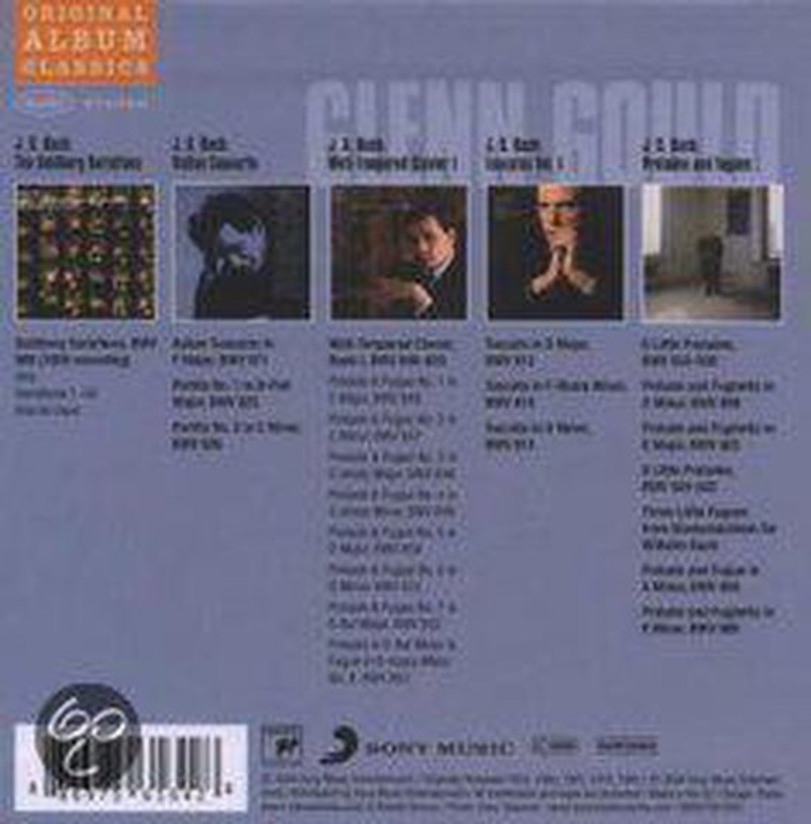 Original Album Classics: Glenn Gould
