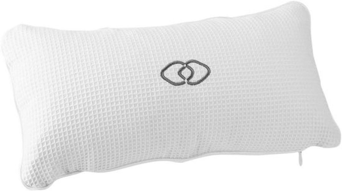 Zacht antislip badkussen - comfortabel hoofd- en neksteun - 1 stuk