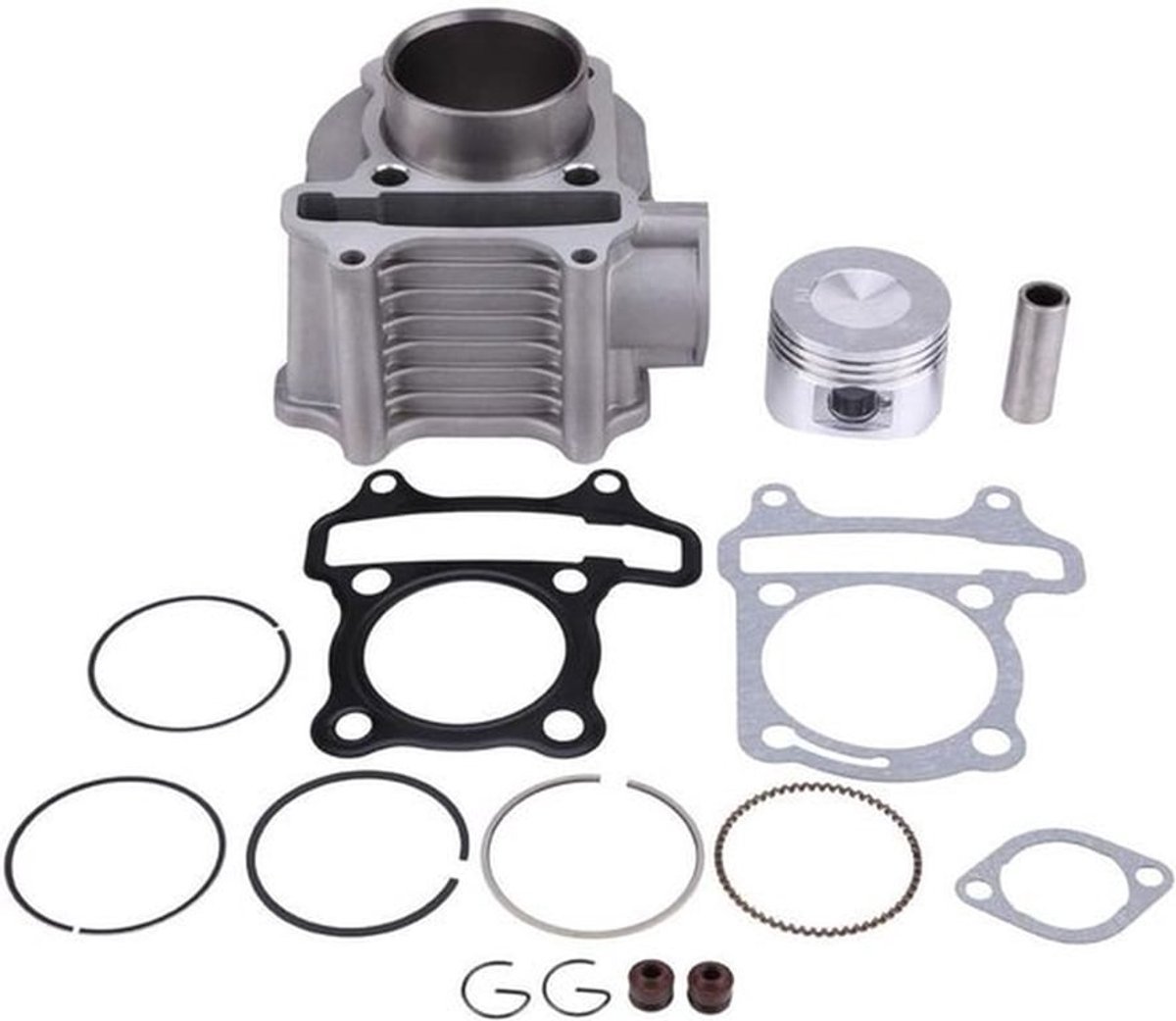 Motorfiets Cilinder Pistonafdichtingsset 52,5 mm voor GY6 125CC 152QMI - Hoogwaardige Onderdelen voor Betrouwbare Prestaties