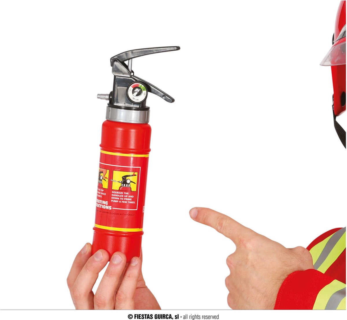 Brandblusser waterpistool