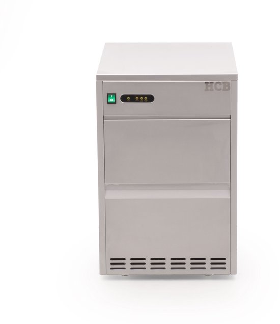HCB® - Professionele Horeca IJsblokjesmachine - 24 kg p/d - RVS / INOX - 230V - IJsblokjes machine - 47x33x58 cm (DxBxH) - 21 kg - 2980 van Merkloos — afbeelding 5