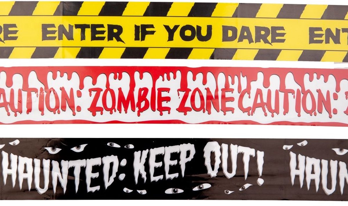 Afzetlint 3 stuks Halloween Thema