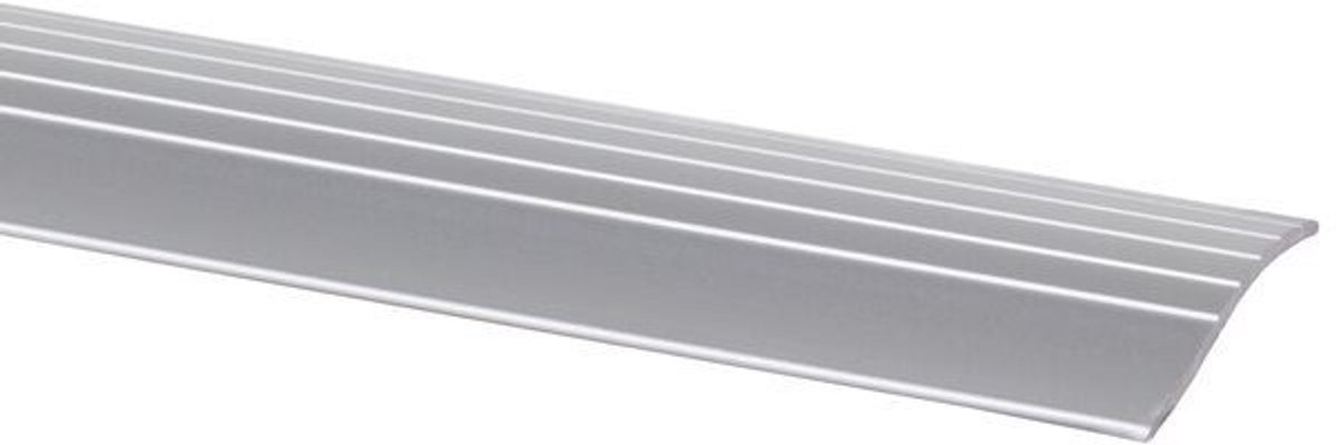 Cando Zelfklevend overgangsprofiel zilver 0-8x40 mm lengte 950 mm