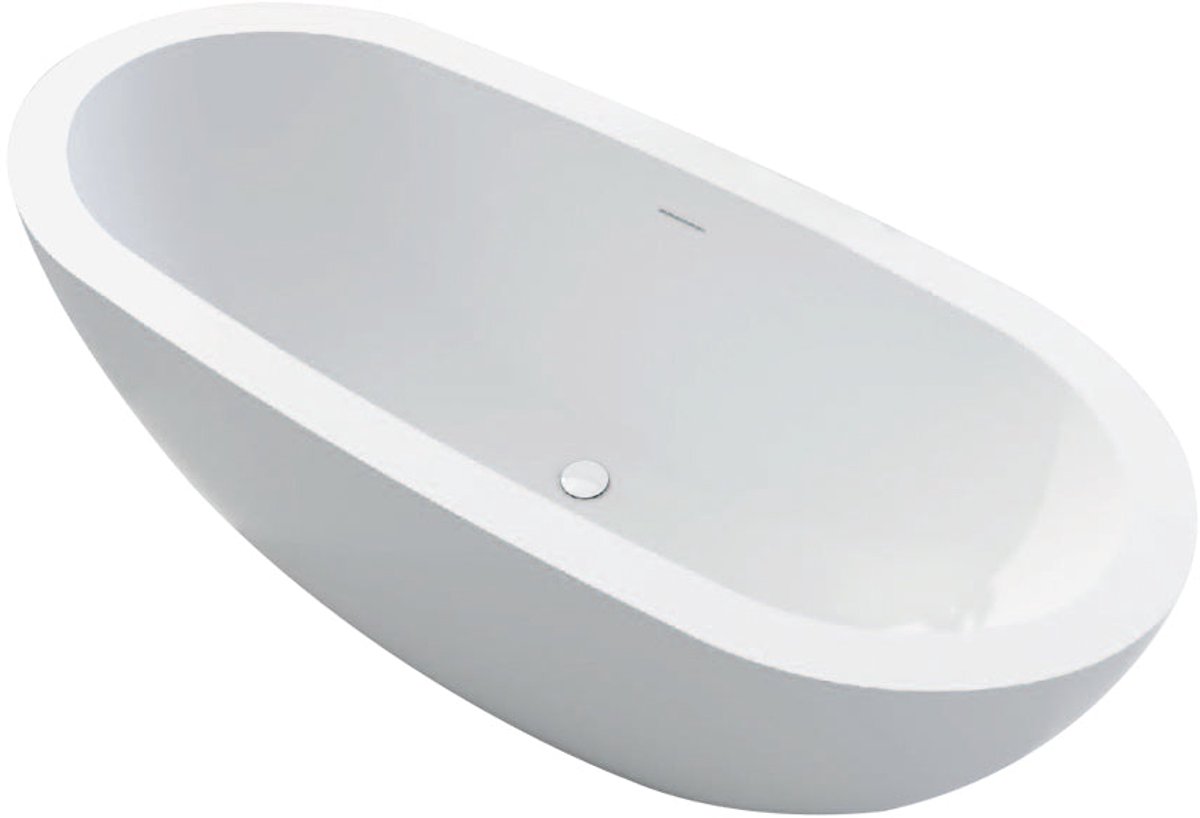 Vrijstaand ligbad Sanitado Elements Cruise 180x80cm mat wit