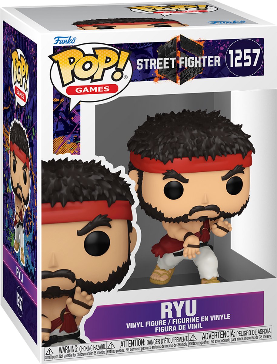 FUNKO POP GAMES: SF6- RYU