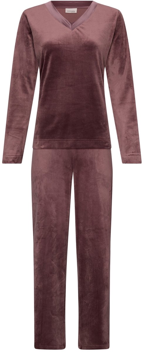 Pastunette Premium - Lunar Lines - Pyjama - Velours - Paars