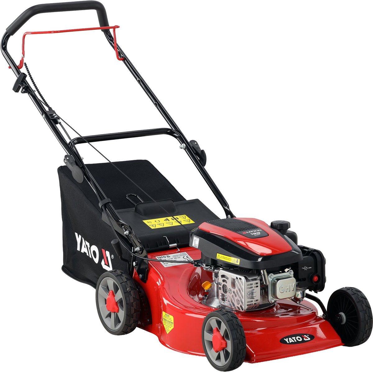 YATO YT-85501 Benzinegrasmaaier Loncin-motor van 139 cm³ en 2,4 kW