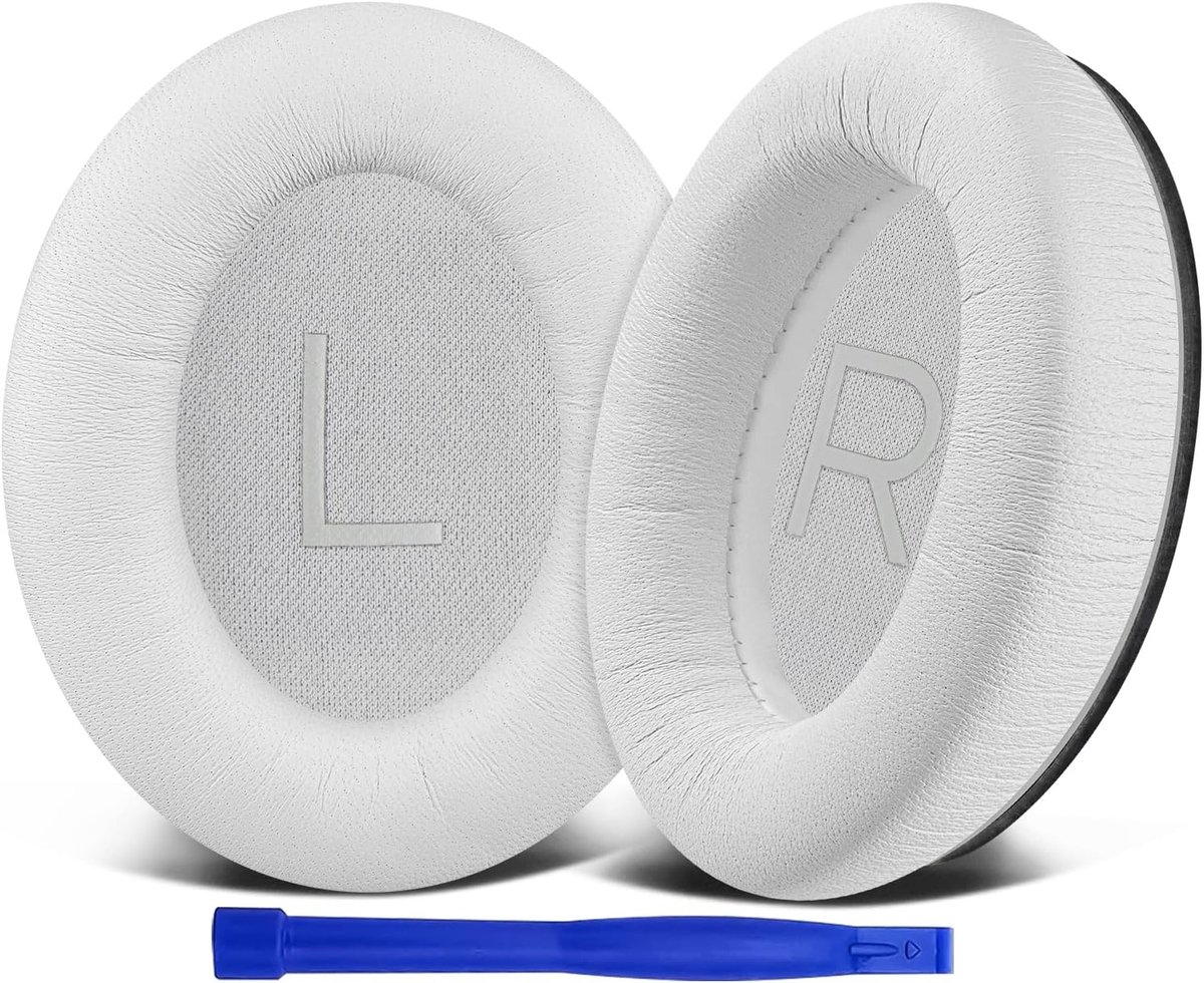 Lambskin Oorkussens Vervanging voor Bose QuietComfort 45 en SE, Comfortabele Earpads met Hoge Dichtheid Schuim voor Demping en Geluidsisolatie