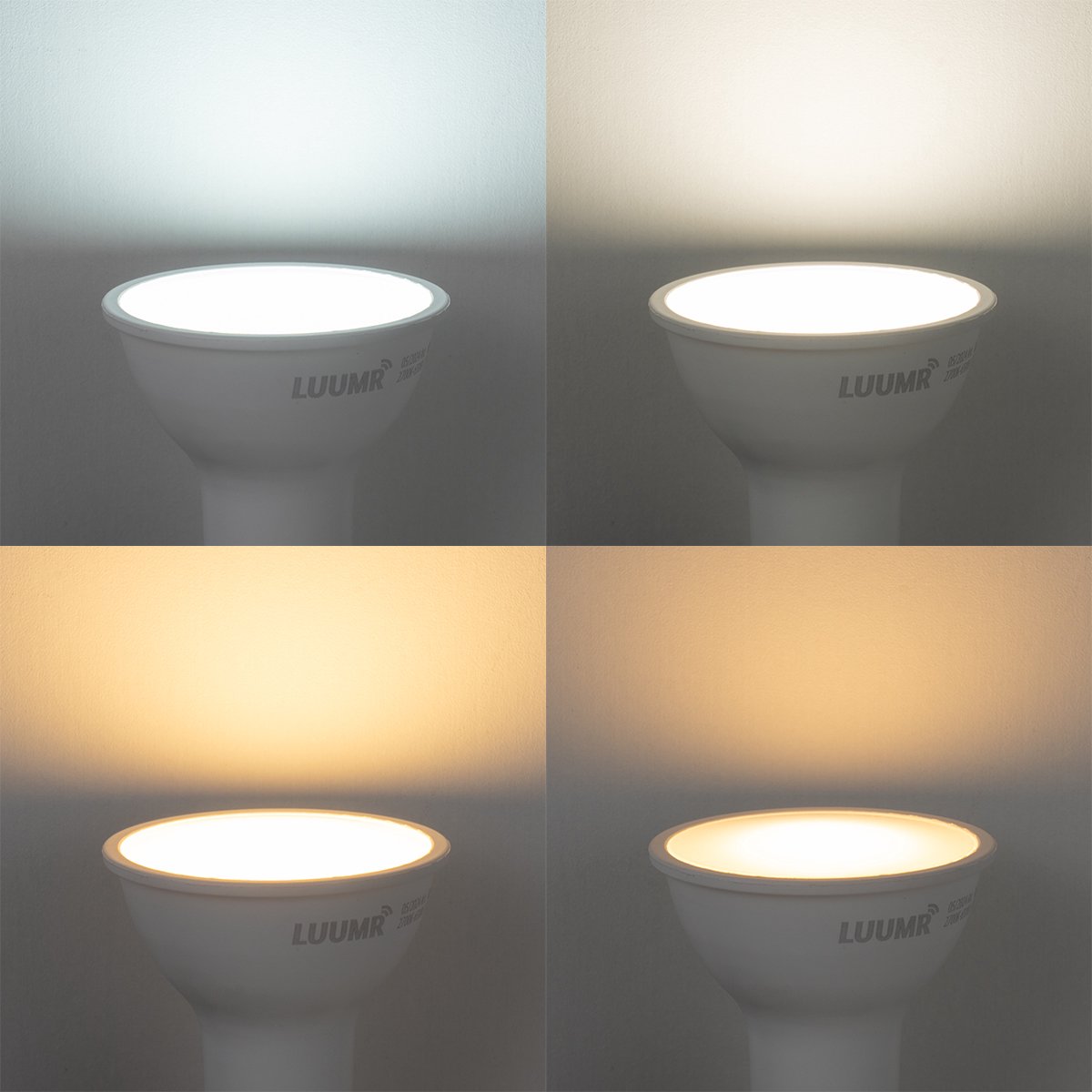 Qazqa smart led inbouwspot, inbouwlamp - Dept Smart - wit , incl. 4.7W ledlamp, 2700K - 6000K, dimbaar, 8.8cm, rond, ideaal als hal, keuken,