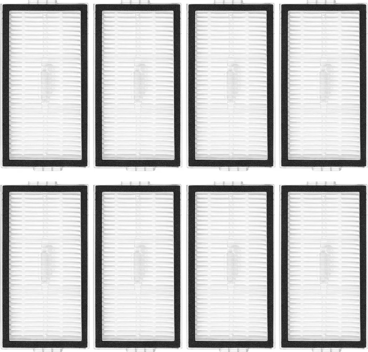 Filteraccessoires Geschikt voor Roborock Saros 10R robotstofzuigers, vervangingsfilters Geschikt voor robotstofzuigers - 8-pack