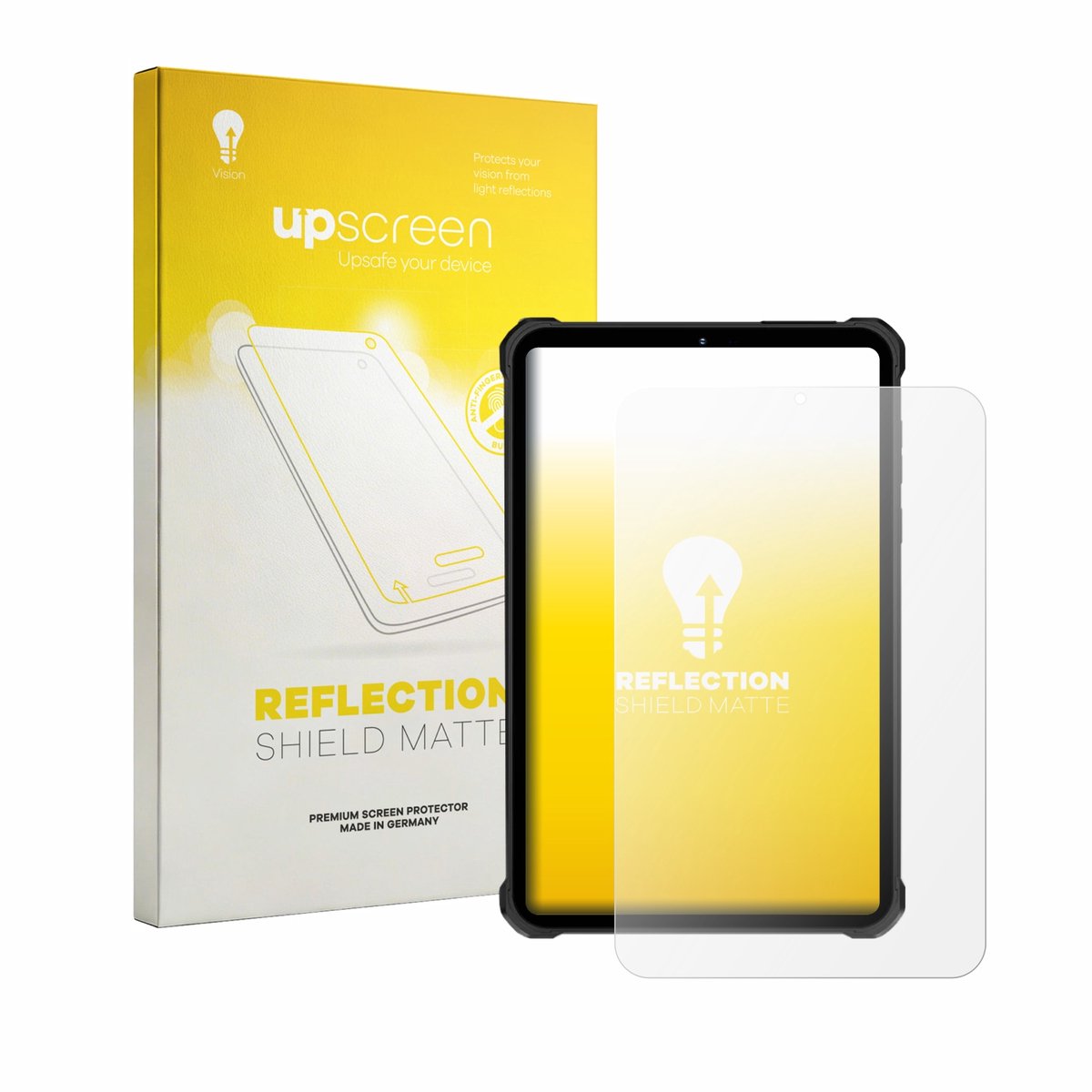 upscreen - Screenprotector voor Oukitel RT11 - Folie Beschermfolie anti glare matte