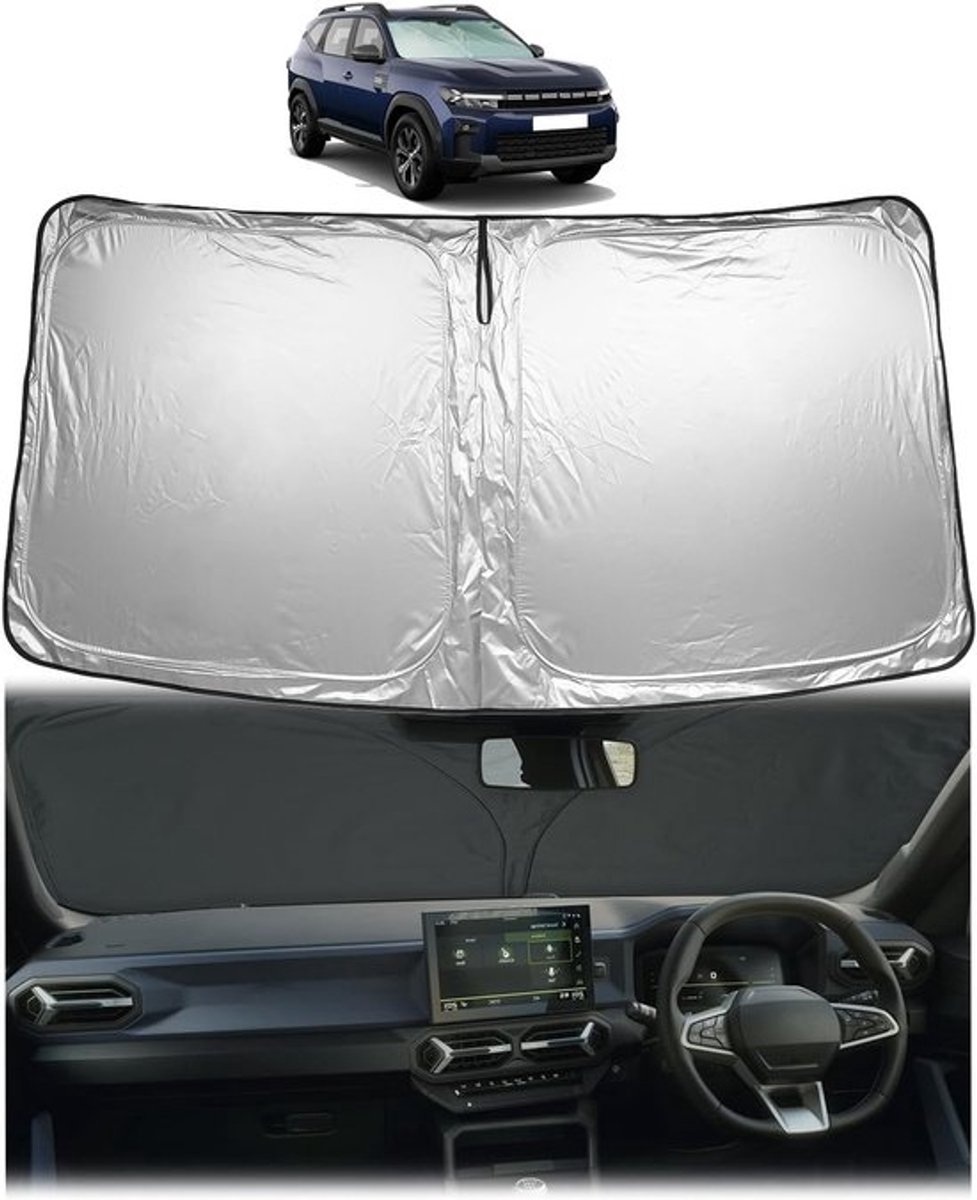 Zonnescherm voor Dacia Bigster 2025-2028 - Bescherming tegen UV-straling, Koeling en Comfort voor Binnengebruik