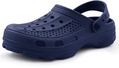 OLANLY - Sabots unisexes - Sabots homme - Bleu marine