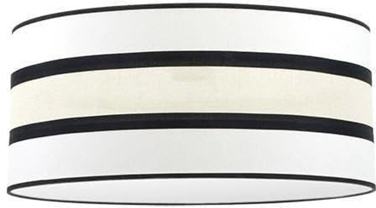 Solidchoice - Hanglampenkap 50 x 50 x 22 cm Wit/Beige met Diffuser