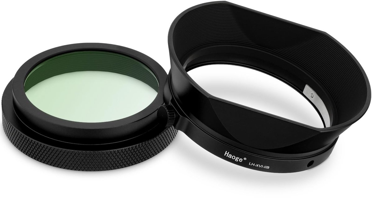 Solidchoice - Metaal Vierkante Lenskap met UV-filter voor Fujifilm X100 Series