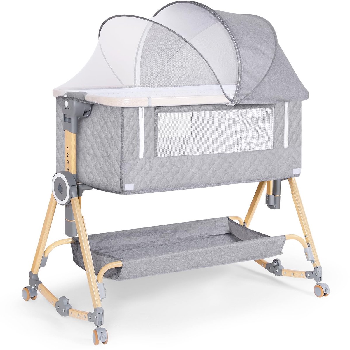 Solidchoice - Fiets Achterdrager Bedside Wieg met Veiligheidsbevestiging