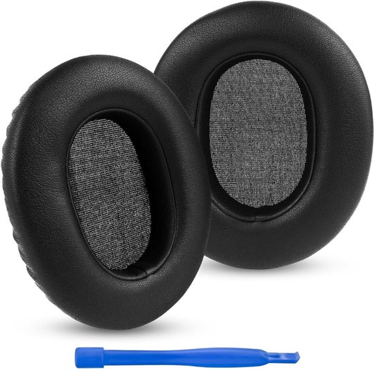 Vervangende oorkussens - Meze 99 Classics - Meze 99 Neo - Oorkussens - Eiwit leer - Zwart - Hoofdtelefoon - Geschikt voor model - Kleur - Zwart - Oorkussens eiwit leer zwart.