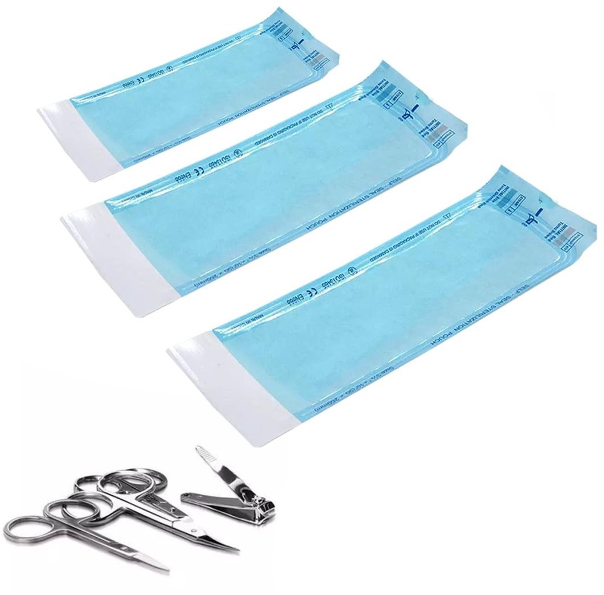 Solidchoice - Set van 150 Zelfsluitende Sterilisatietassen