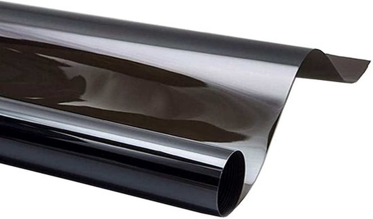 Autoruitenfolie 76cm x 600cm - Getinte Folie - Zonwerende Folie - Privacyfolie - Anti-schittering Folie - Beschermt tegen krassen - Raamfolie