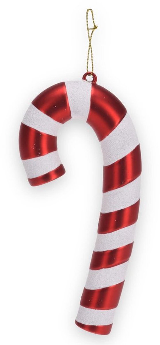 Kerstboomdecoraties Snoepvorm - Kerstballen - Lichtgewicht Kunststof - Set van 4 - Afmetingen 14 x 7 x 2 cm - Veiligheidswaarschuwing - Kerstversiering