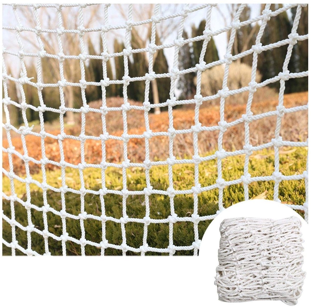 Solidchoice - Kat Veiligheidsnet 1x1m voor Balkon en Trap