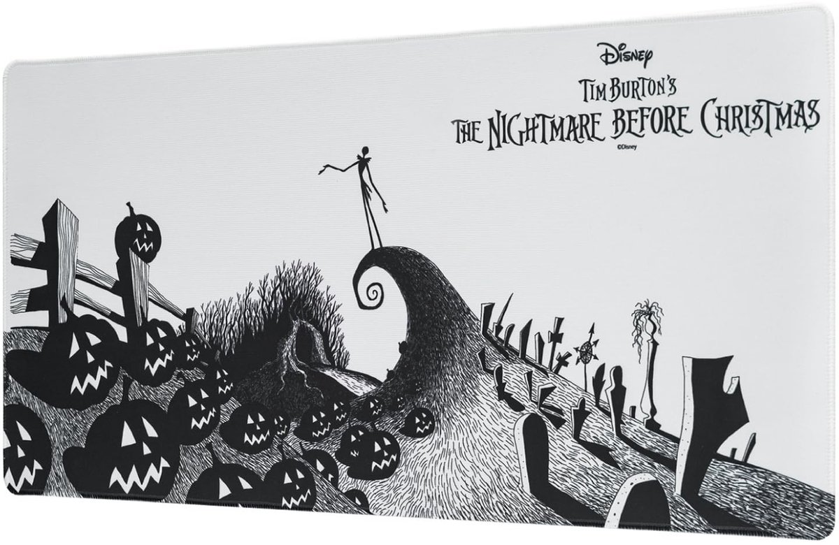 Solidchoice - XXL Muismat met The Nightmare Before Christmas Ontwerp