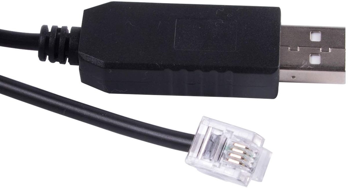 Solidchoice - USB naar RJ11 Kabel voor Skywatcher EQ6 Telescoop (180cm)