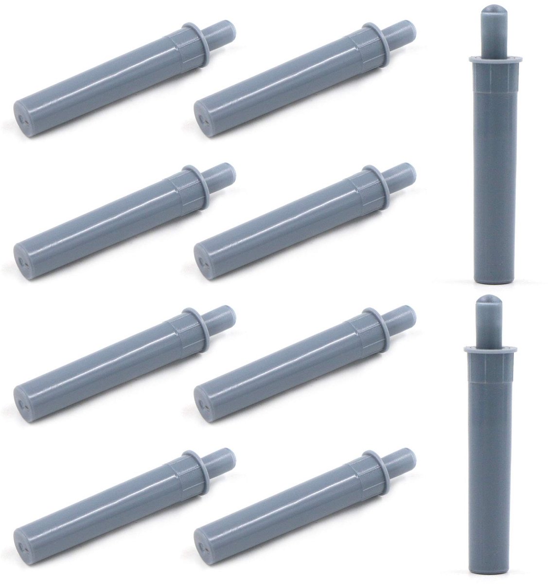 Solidchoice - Set van 10 Deurdempers voor Kasten, Geluiddempende Buffer