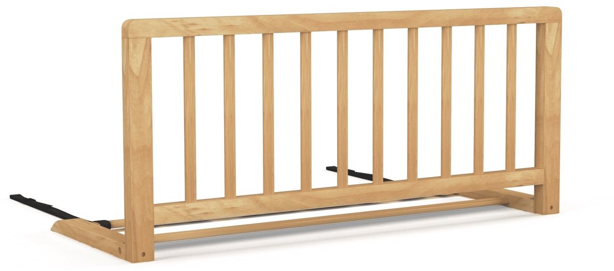 Solidchoice - Kinderbedhekje 90 cm van Natuurlijk Hout