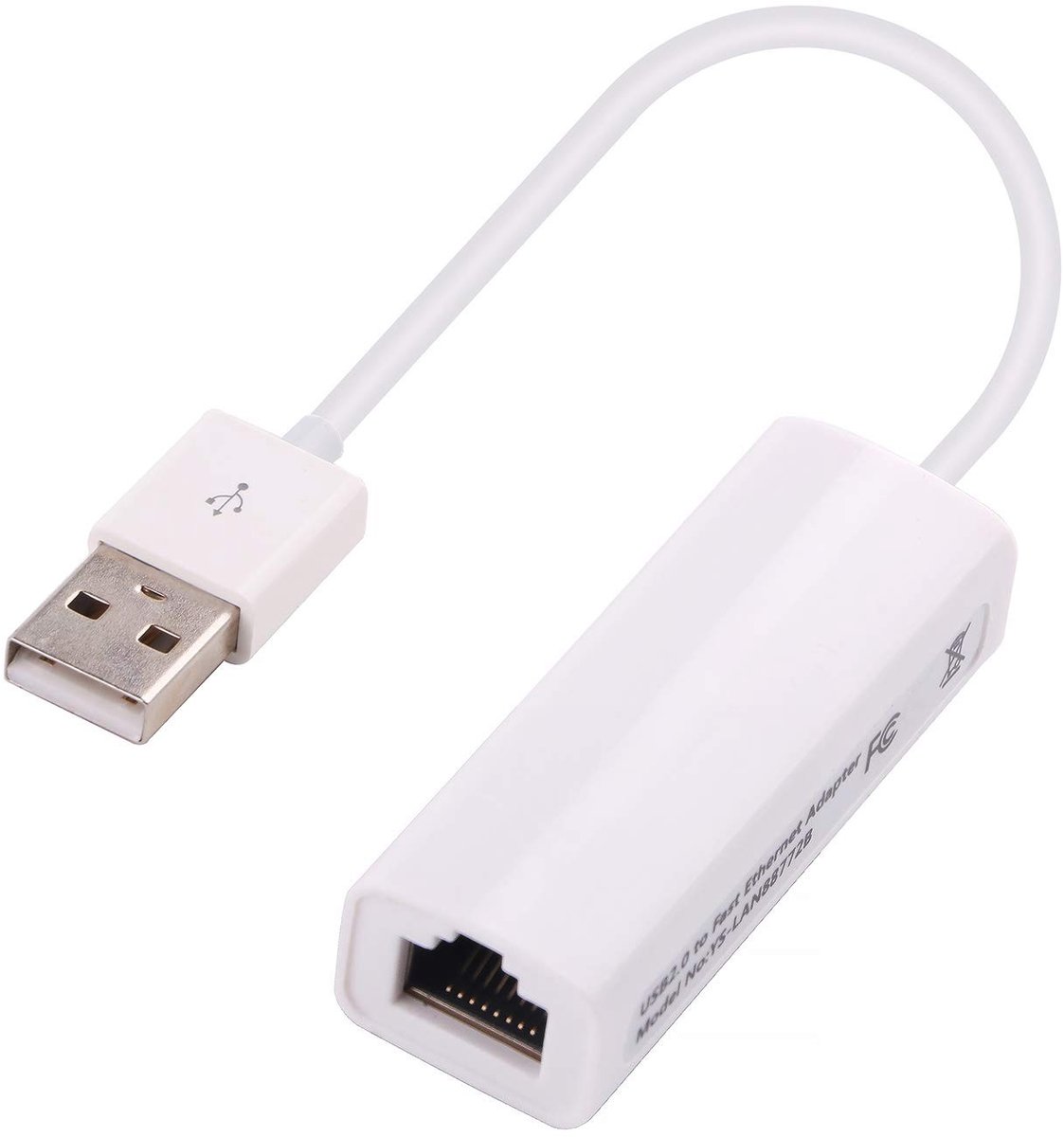 Solidchoice - USB 2.0 naar RJ45 Ethernet Adapter