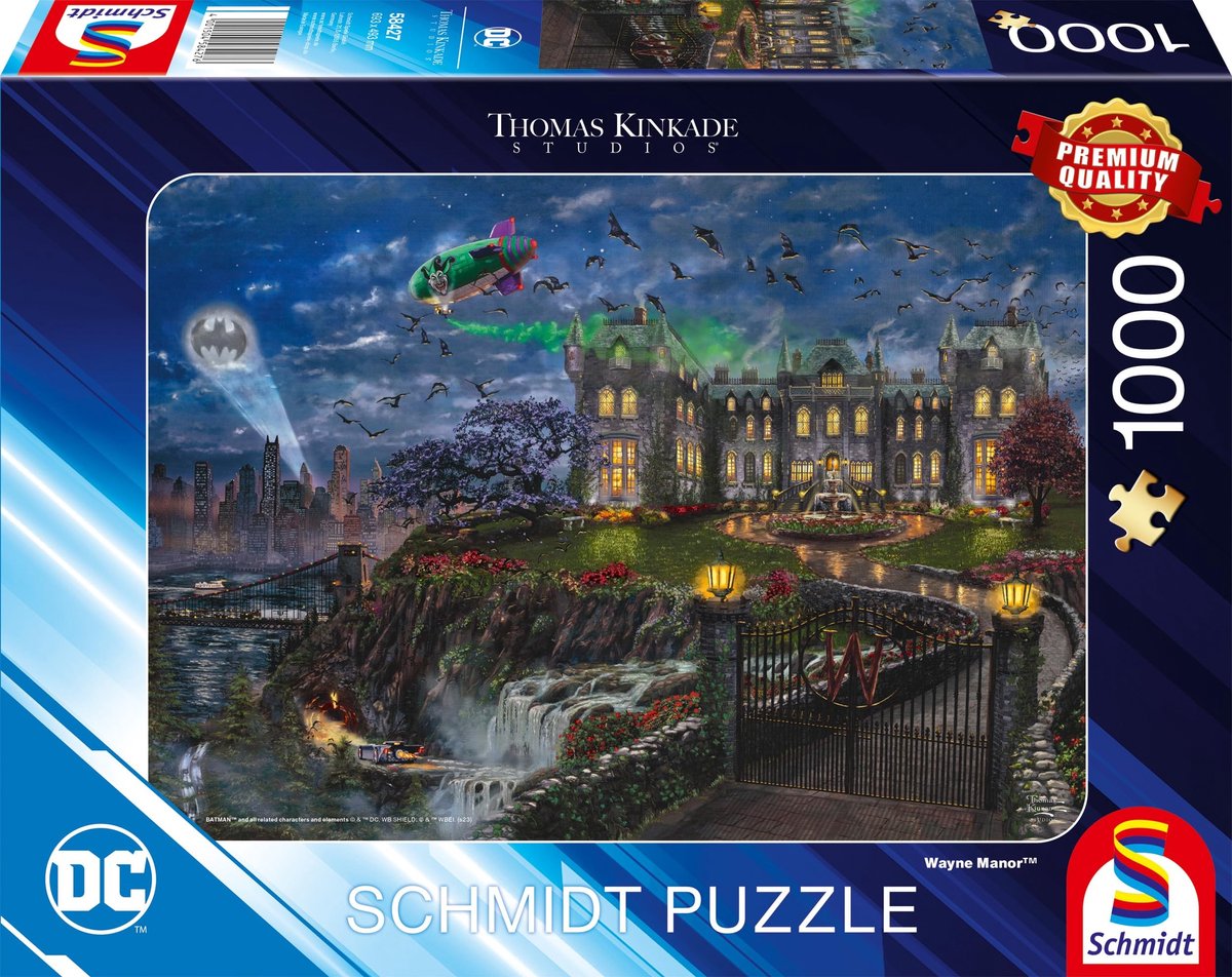 Solidchoice - Wayne Manor Jigsaw Puzzle van 1000 Stukken