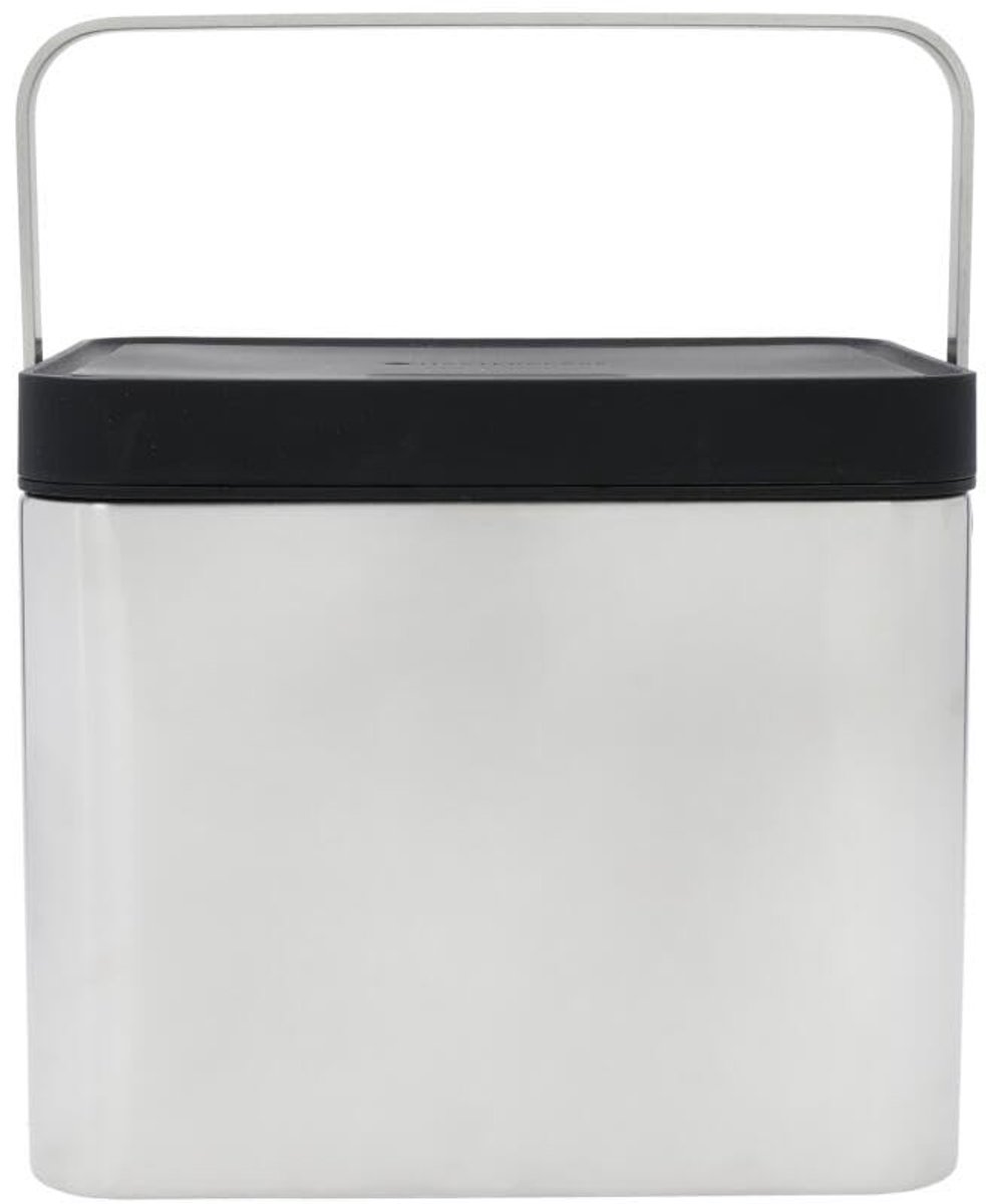 Solidchoice - RVS Compostemmer met Antimicrobieel Deksel, 2.6L