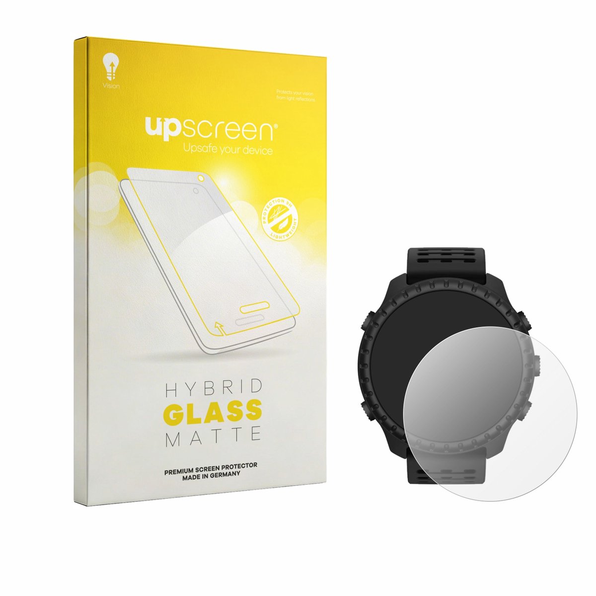 upscreen - Screenprotector voor Suunto Core 2 - Folie Beschermfolie Beschermglas matte