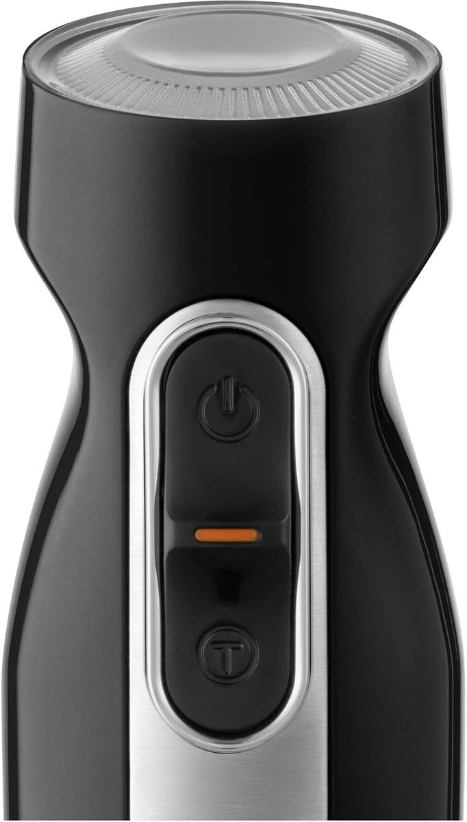 Handmixer Extra Stil - Keukenmixer Krachtig - Cremes Klutsen - IJsmalen Functie - 700 ml - Zwart — afbeelding 3