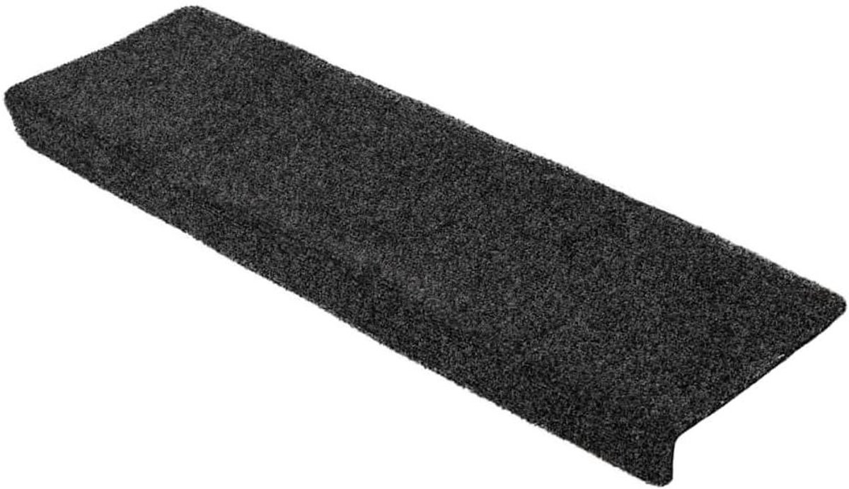 Trapmatten Zelfklevend - Traptreden Antislip - Veilig Traplopen - Geluidsdempend Materiaal - 20 stuks 65x21cm - Zwart