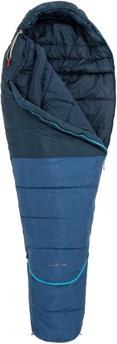 Kinder Slaapzak - Outdoor Slaapzak - Kamperen en Hiken - Verstelbaar in lengte - Tot 165 cm - Blauw van Kinder — afbeelding 5