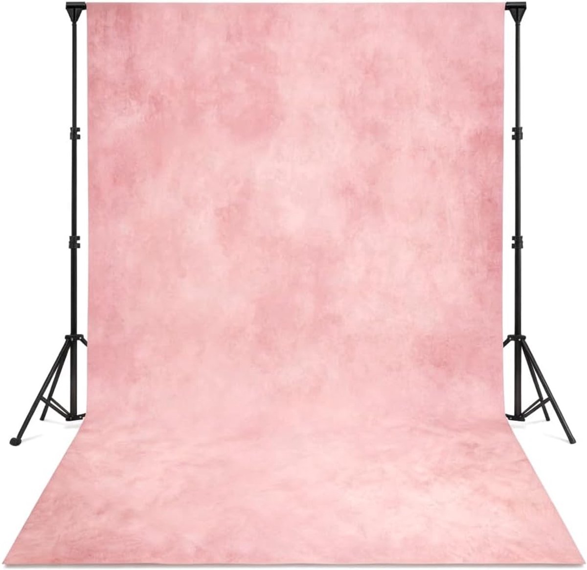 Fotoachtergrond 250x300cm, grote en dikke polyester achtergrond voor fotostudio, portret productfotografie, rekwisieten abstracte microvezel portret achtergronden voor echte opnames (roze)