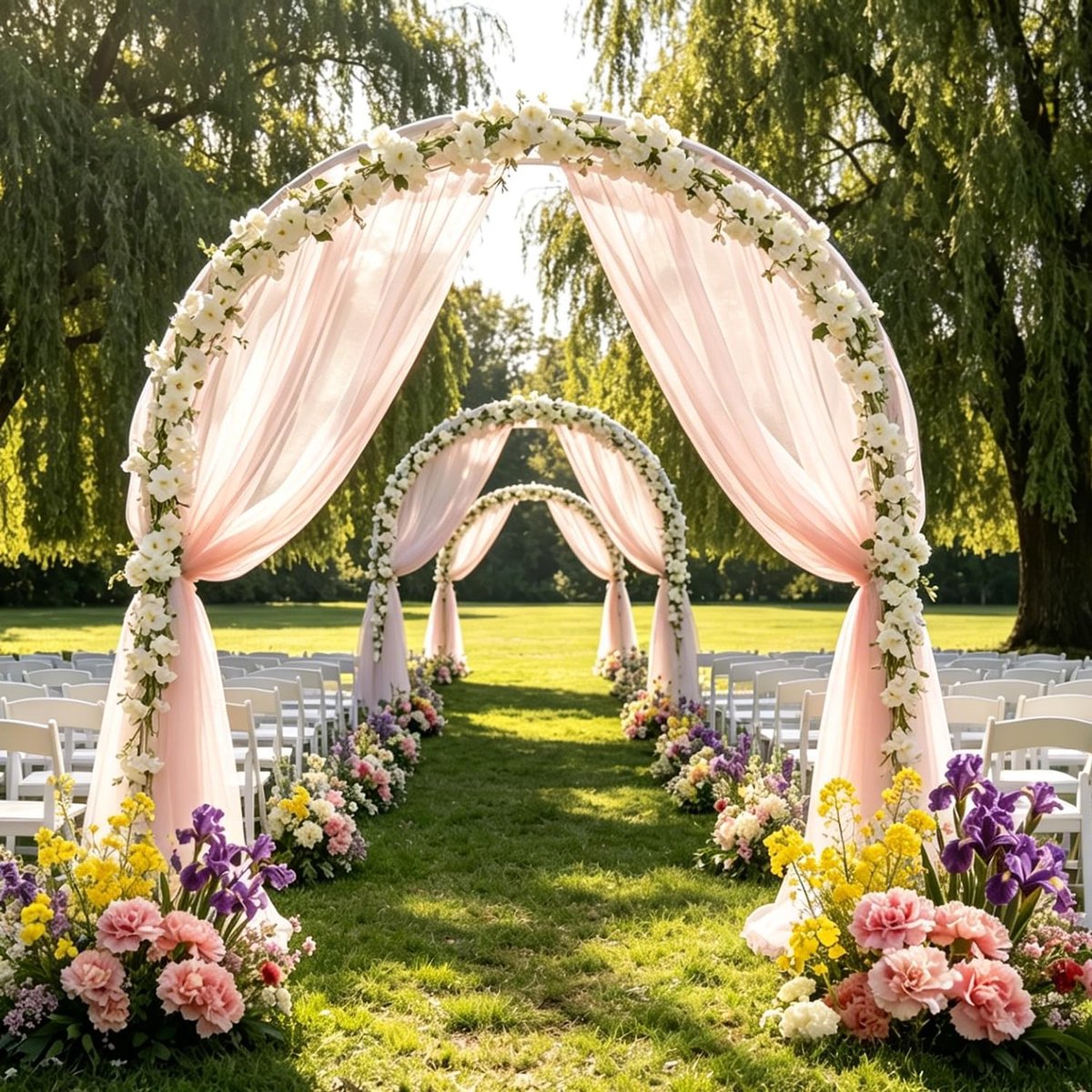 Stof per meter, organzastof per meter, zachte tule roze, chiffon stof, netstof, decoratieve stof, doe-het-zelf voor bruiloftsboog, ceremonie, feest, decoratie, verjaardag, tule rok