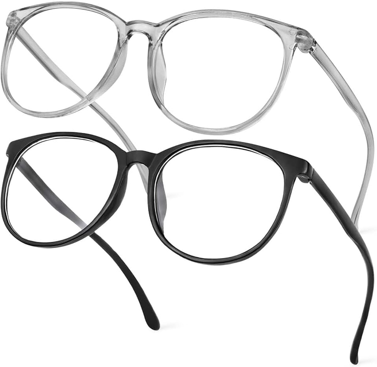 Blauw Licht Blokkerende Bril, Anti Blauw Licht Computer Gaming Bril Voor Dames Heren, Lichtgewicht Leesbril Anti-Glare Anti Vermoeide Ogen | Bril met blauw licht, leesbril voor heren en dames, blokkeert blauw licht, verblindt niet, comfortabel