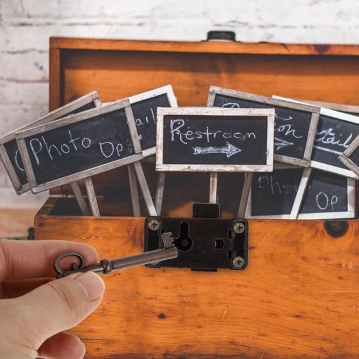 Antiek slot kastdeurslot kastsloten vintage zinklegering ladesloten - Decoratief en functioneel