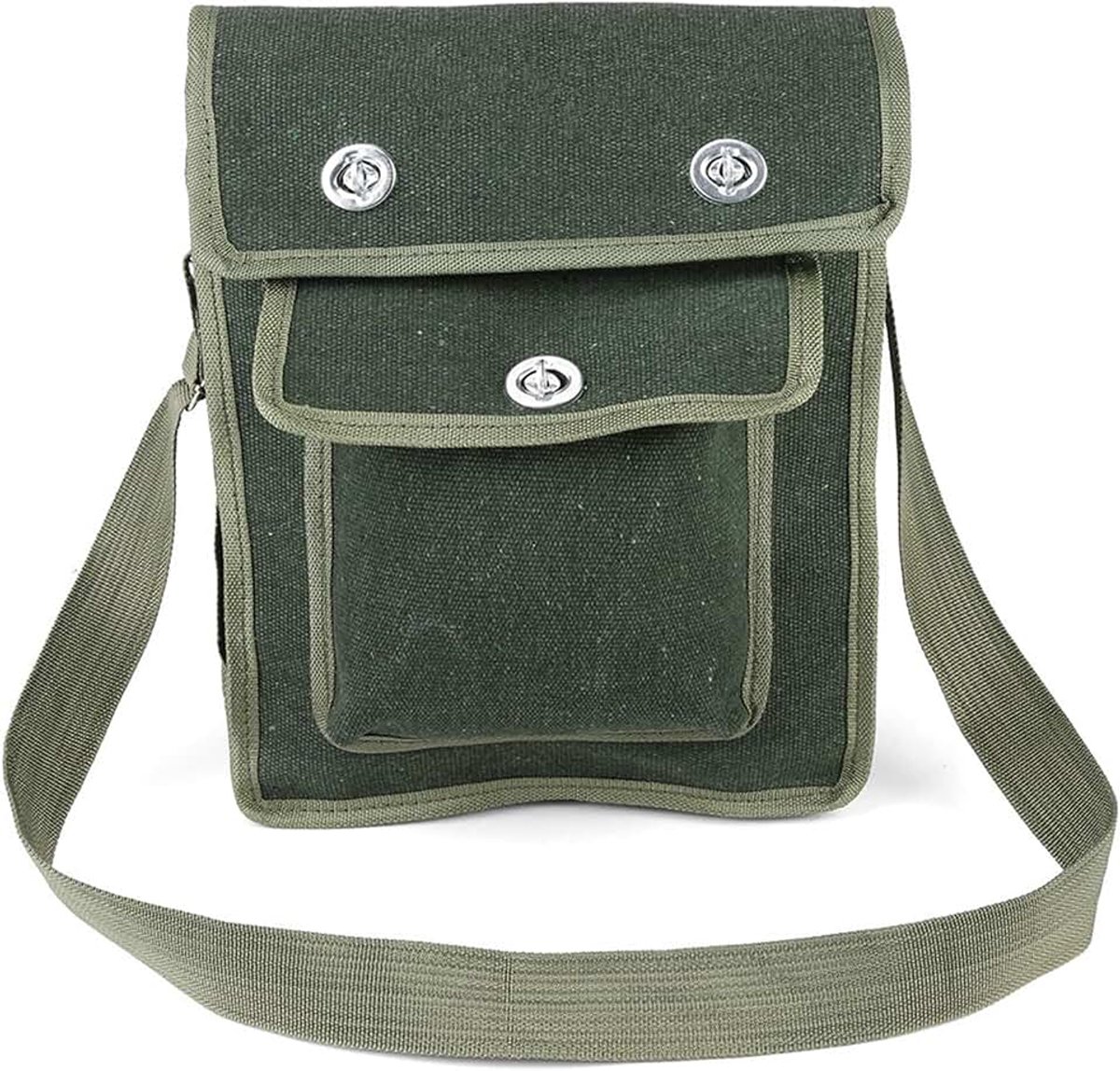 Gereedschapstassen, Heavy Duty Muti-Purpose Tool Bag Organizer, Brede Open Mond Organizer voor Hand/Power Tools met Verstelbare Schouderriem voor Monteurs, Elektricien, Timmerlieden (26 x 8,5 x 33 cm)