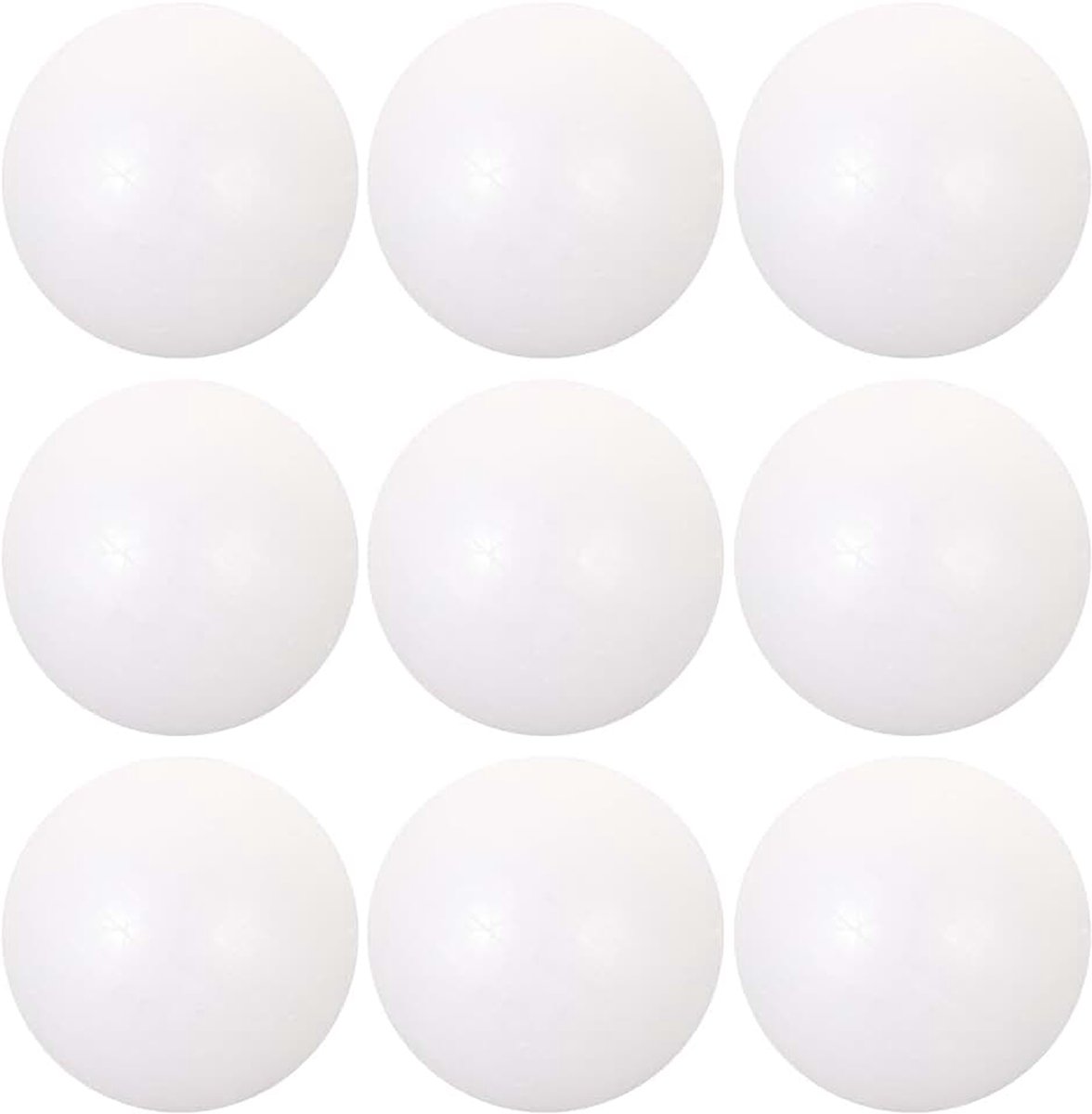 Kerstballen schuim kerstballen kerstversiering boomversiering kerstboomversiering polystyreen ballen modellering DIY handwerk 6 cm