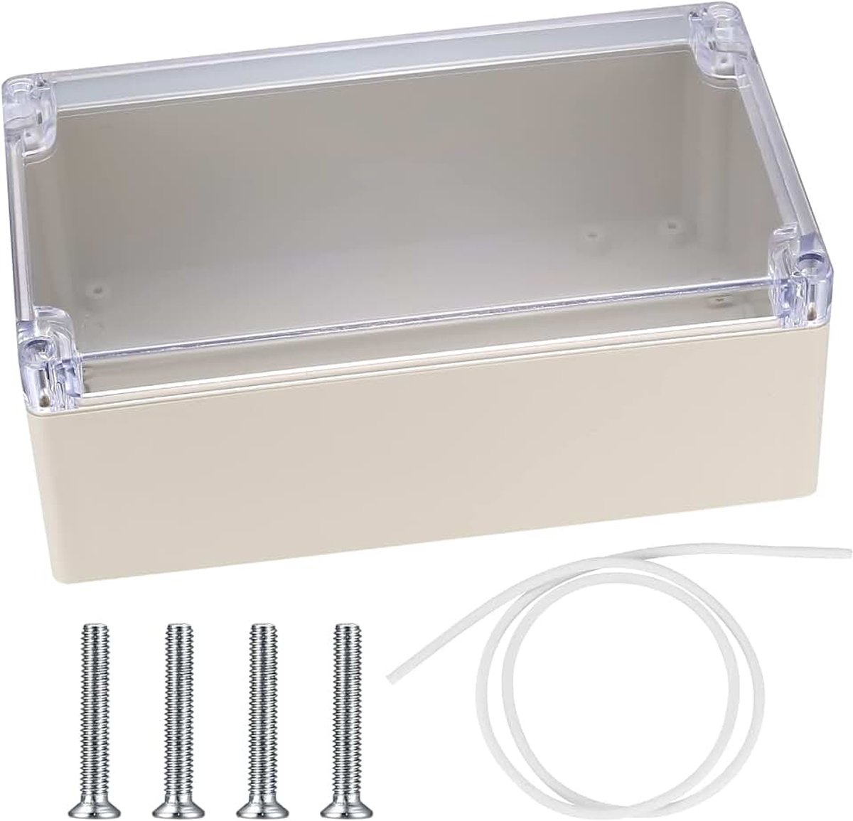 Verbindingsdoos IP65, Elektrische Aansluitdoos, Opbouw Verdelersdoos, Doorzichtig Projectbehuizing, IP65 Bewijs Verdelingskist