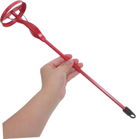Mengstaaf Set - Boormachine Opzetstuk - Verf Mengen - Efficiënt en Snel - 2 Delig - Rood — afbeelding 5
